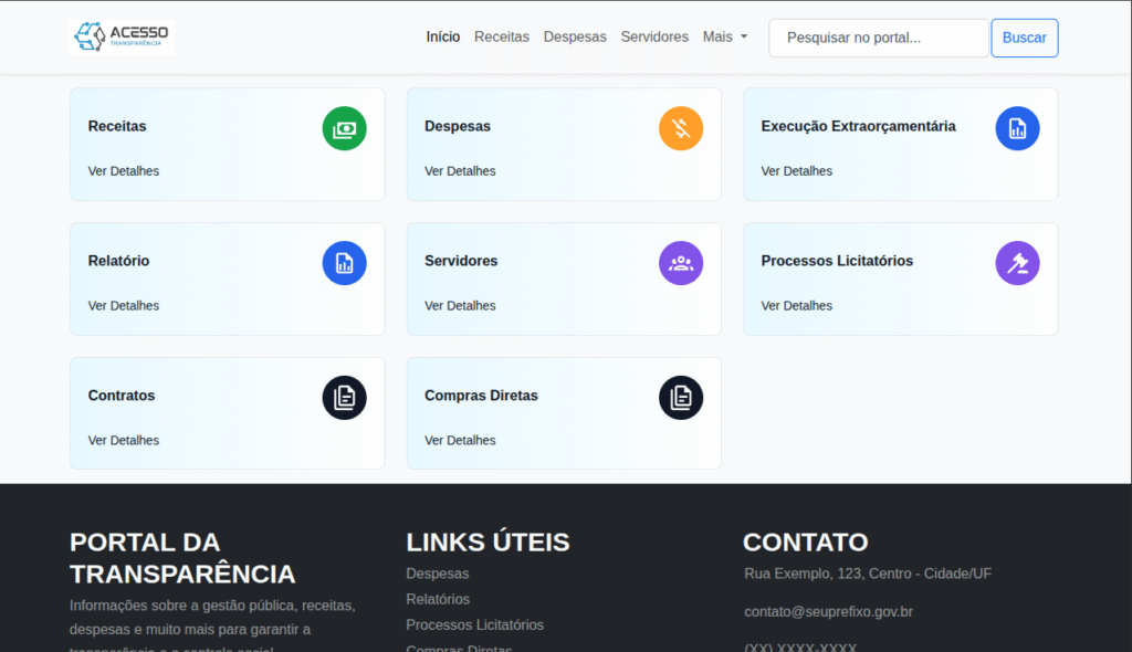 Portal Transparência